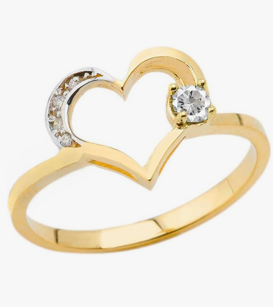 Anillo corazón